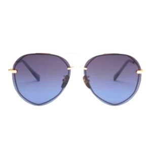 DIFF Lenox Ploarized Aviator Sunglasses